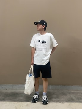 「アイテム（トートバッグ）」を使った、ゆうきくんさん（メンズ・163cm・20代）の夏コーディネート