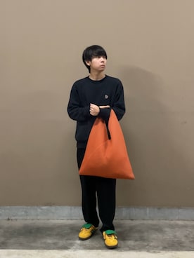 「アイテム（シューズ）」を使った、ゆうきくんさん（メンズ・163cm・20代）の秋コーディネート