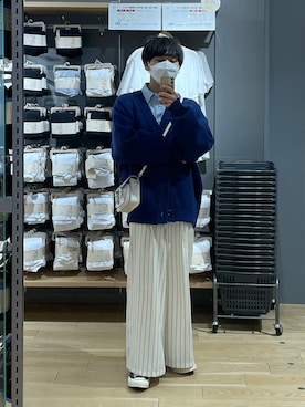 「Zatchels（ザッチェルズ）のアイテム」を使った、ゆうきくんさん（メンズ・163cm）の春コーディネート