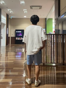 「アイテム（トートバッグ）」を使った、ゆうきくんさん（メンズ・163cm・20代）の夏コーディネート