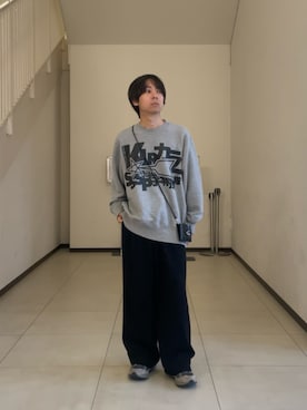 「ATTACHMENT（アタッチメント）のアイテム」を使った、ゆうきくんさん（メンズ・163cm）の春コーディネート
