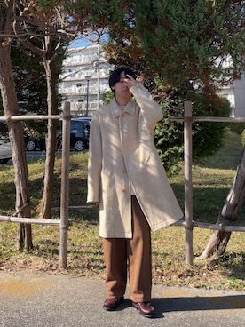 「KENZO（ケンゾー）のアイテム」を使った、ゆうきくんさん（メンズ・163cm）の冬コーディネート