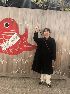 「GLOBAL WORK（グローバルワーク）のアイテム」を使った、ゆうきくんさん（メンズ・163cm）の冬コーディネート