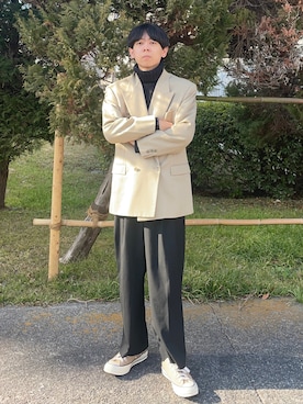 ゆうきくんさん（メンズ・163cm）の冬コーディネート