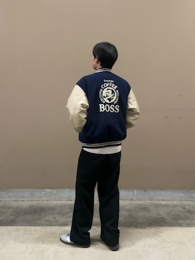 「ATTACHMENT（アタッチメント）のアイテム」を使った、ゆうきくんさん（メンズ・163cm）の春コーディネート