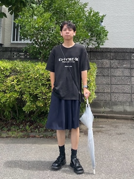 「アイテム（財布）」を使った、ゆうきくんさん（メンズ・163cm）の夏コーディネート