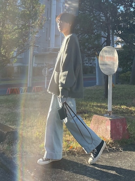 「UNIIT（ユニット）のアイテム（トップス）」を使った、ゆうきくんさん（メンズ・163cm）の冬コーディネート