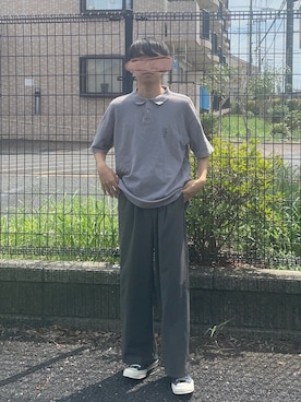 「URBAN RESEARCH（アーバンリサーチ）のアイテム（スラックス）」を使った、ゆうきくんさん（メンズ・163cm）の秋コーディネート