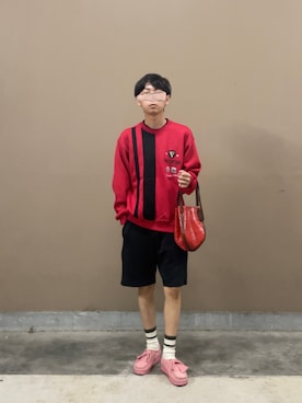 「ハーフパンツ」｜ゆうきくんさん（メンズ・163cm）の秋コーディネート