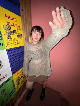 「旅遊」｜Kさん（レディース・155cm）の冬コーディネート
