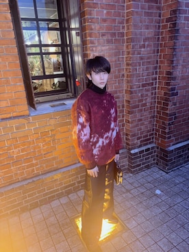 緑川龍意さん（メンズ・163cm）の冬コーディネート