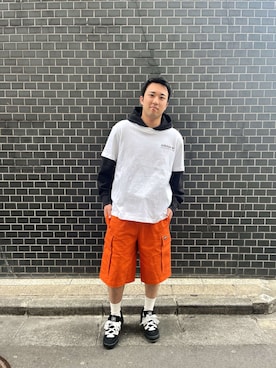 KKさん（メンズ・181cm）の春コーディネート