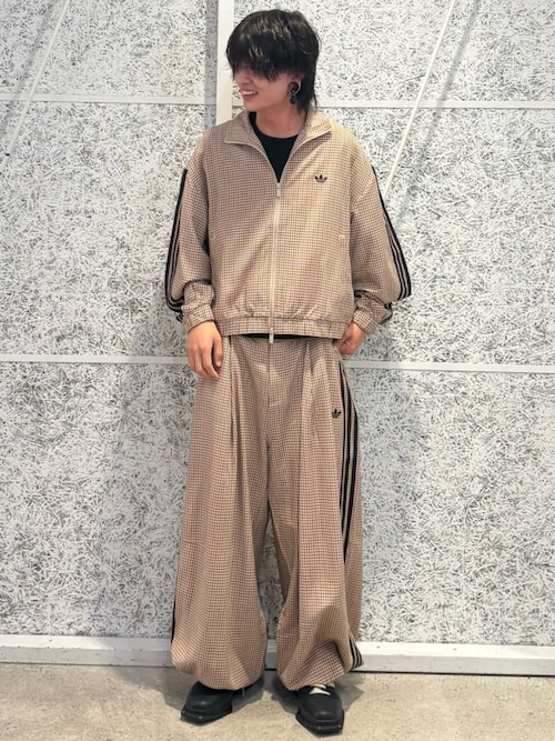 adidas（アディダス） ジャージ チェック トラックトップ / ジャージ