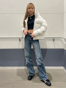 ショート ヴィーガン パファージャケット / アディダスオリジナルス