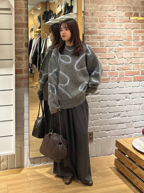 ニュアンスラインニットプルオーバーLS 600399（ニット/セーター