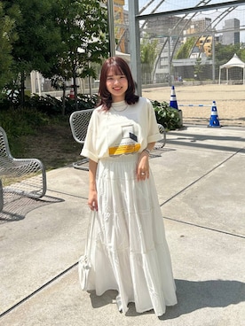 「LOWRYS FARM（ローリーズファーム）のアイテム（パンプス）」を使った、ncy03さん（レディース・158cm）の春コーディネート