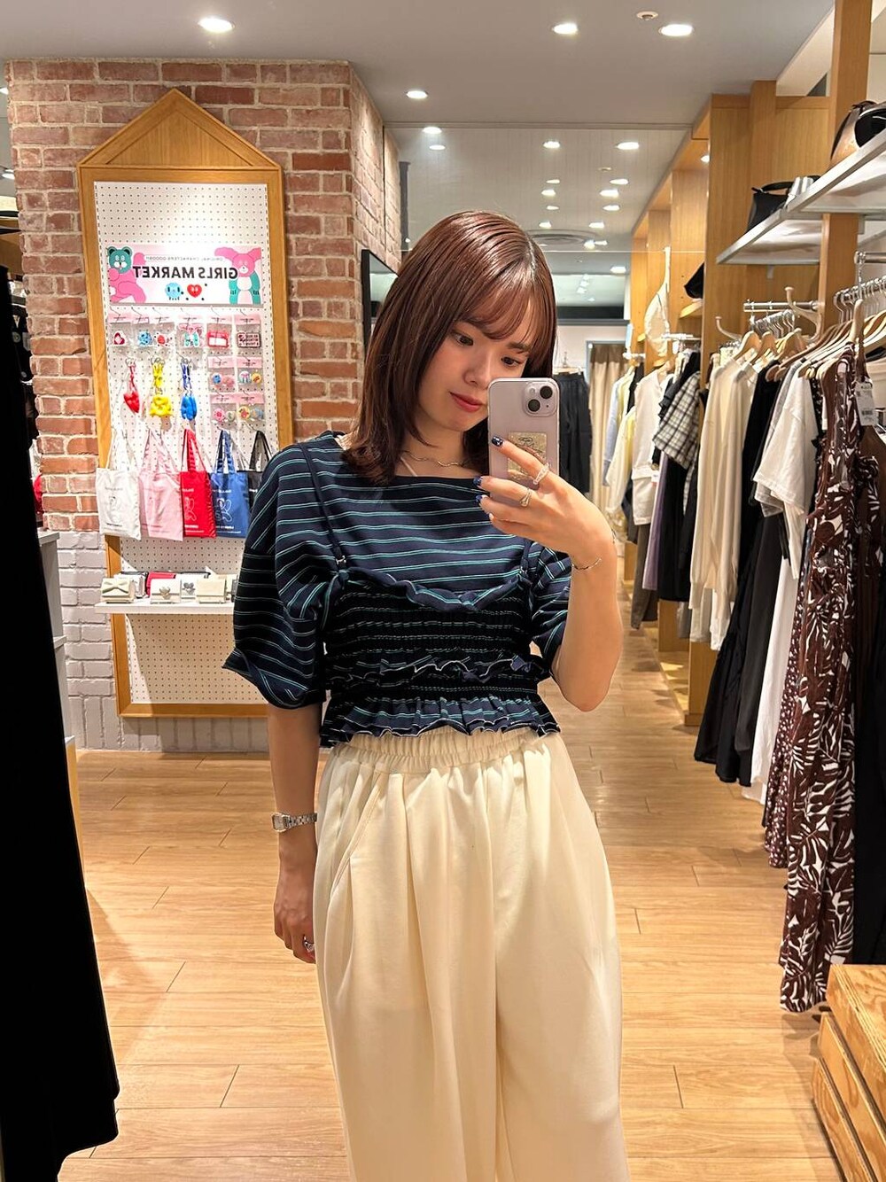 ncy03(LOWRYS FARM ルミネ荻窪)｜LOWRYS FARMのデニムパンツを使ったコーディネート - WEAR