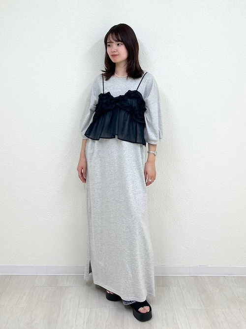 LOWRYS FARM｜フリルビスチェ | Rakuten Fashion(楽天