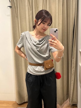 「Me%（ミィパーセント）のアイテム」を使った、ncy03さん（レディース・158cm）の春コーディネート