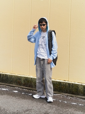 「VINTAGE（ヴィンテージ）のアイテム」を使った、KAITOさん（メンズ・171cm）の秋コーディネート