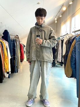「アイテム（マウンテンパーカー）」を使った、KAITOさん（メンズ・171cm）の秋コーディネート