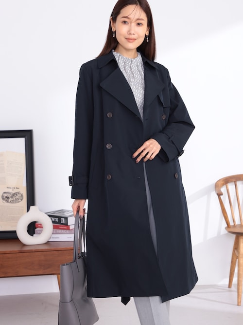 ライナー付きトレンチコート（トレンチコート）｜GALLORIA