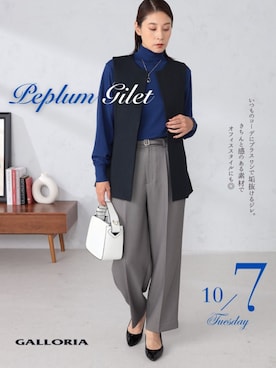 GALLORIAさん（レディース・165cm）の秋コーディネート