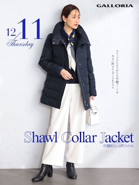 GALLORIAさん（レディース・165cm）の冬コーディネート