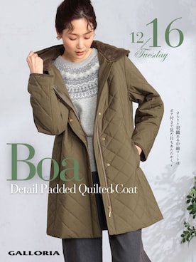 「アイテム（その他アウター）」を使った、GALLORIAさん（レディース・165cm）の冬コーディネート