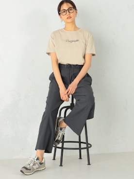 「GALLORIA」｜GALLORIAさん（レディース・165cm）の春コーディネート