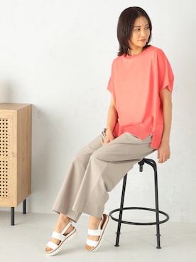 「アイテム（アンサンブル）」を使った、GALLORIAさん（レディース・165cm）の夏コーディネート