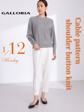 GALLORIAさん(レディース・165cm)の冬コーディネート