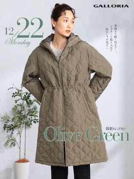 GALLORIAさん（レディース・165cm）の冬コーディネート