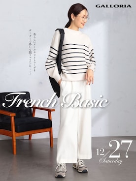 GALLORIAさん（レディース・165cm）の冬コーディネート