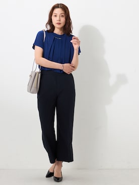 「GALLORIA（ギャローリア）のアイテム」を使った、GALLORIAさん（レディース・165cm）の夏コーディネート