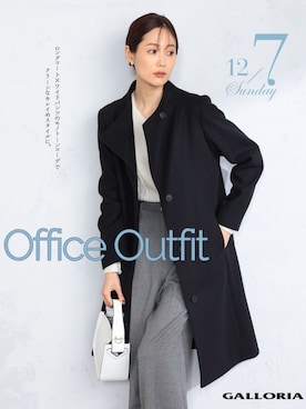 「アイテム（その他アウター）」を使った、GALLORIAさん（レディース・165cm）の冬コーディネート