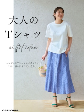 GALLORIAさん(レディース・165cm)の夏コーディネート