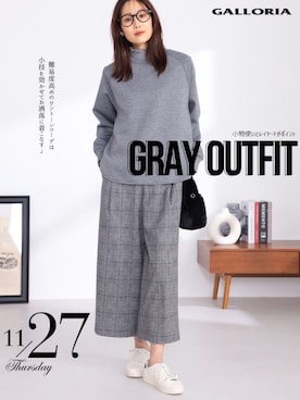 GALLORIAさん（レディース・165cm）の秋コーディネート