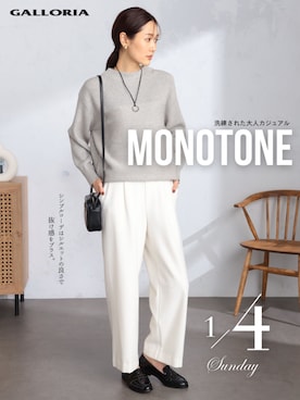 GALLORIAさん（レディース・165cm）の冬コーディネート