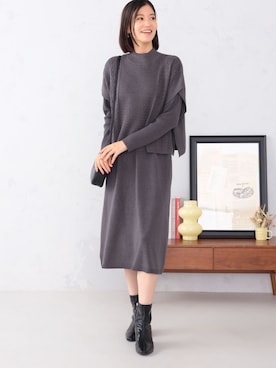 GALLORIAさん（レディース・165cm）の冬コーディネート