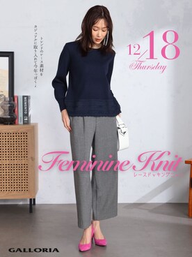 GALLORIAさん(レディース・165cm)の冬コーディネート
