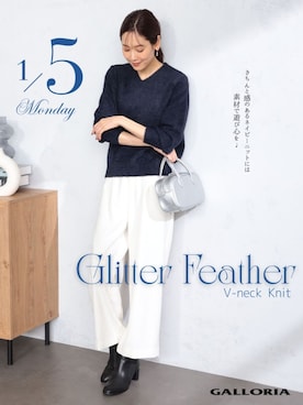 GALLORIAさん（レディース・165cm）の冬コーディネート