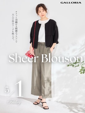 GALLORIAさん(レディース・165cm)の春コーディネート