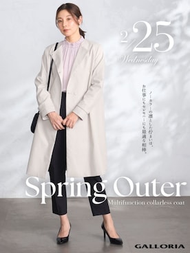 「GALLORIA（ギャローリア）のアイテム」を使った、GALLORIAさん（レディース・165cm）の冬コーディネート