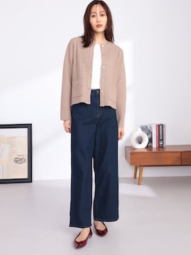 「フレンチカジュアル」｜GALLORIAさん（レディース・165cm）の秋コーディネート