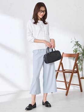 「GALLORIA（ギャローリア）のアイテム」を使った、GALLORIAさん（レディース・165cm）の春コーディネート