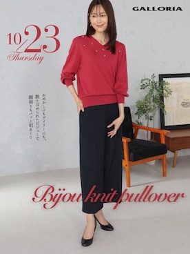 「ホリデー」｜GALLORIAさん（レディース・165cm）の秋コーディネート