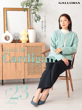 「GALLORIA（ギャローリア）のアイテム」を使った、GALLORIAさん（レディース・165cm）の冬コーディネート
