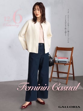 GALLORIAさん（レディース・165cm）の冬コーディネート