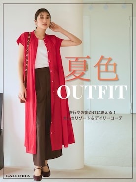 GALLORIAさん(レディース・165cm)の夏コーディネート
